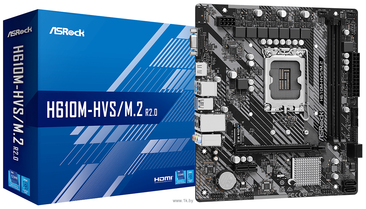 Фотографии ASRock H610M-HVS/M.2 R2.0