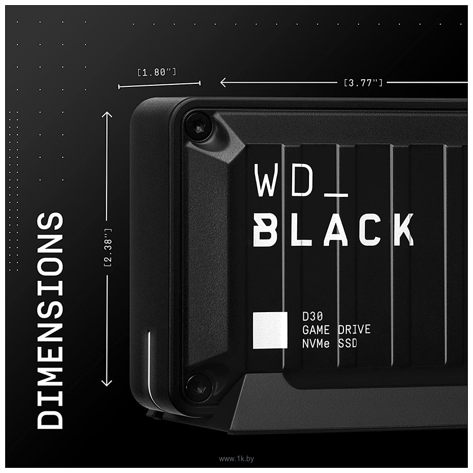 Фотографии Western Digital D30 Game Drive for Xbox 1TB WDBATL0010BBK