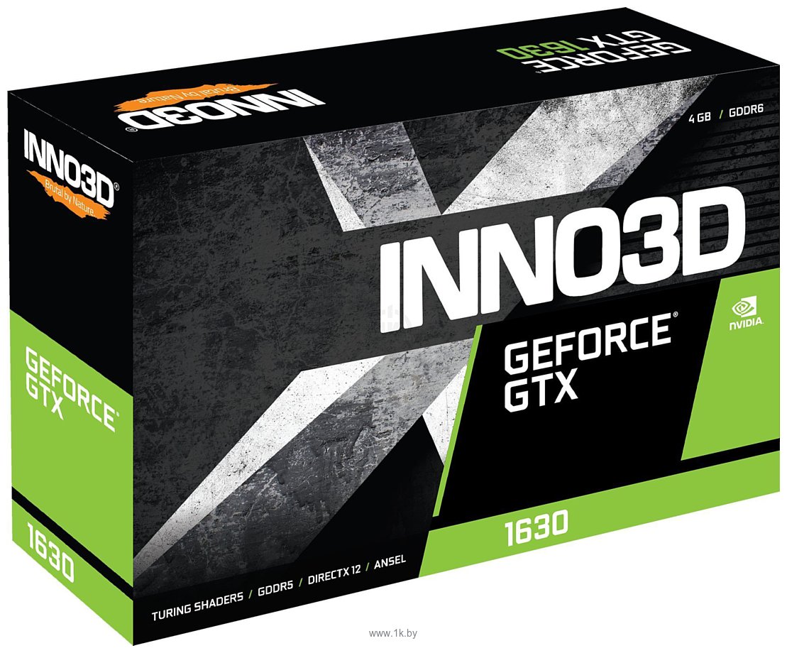 Фотографии Inno3D GeForce GTX 1630 Twin X2 OC (N16302-04D6X-1177VA25)