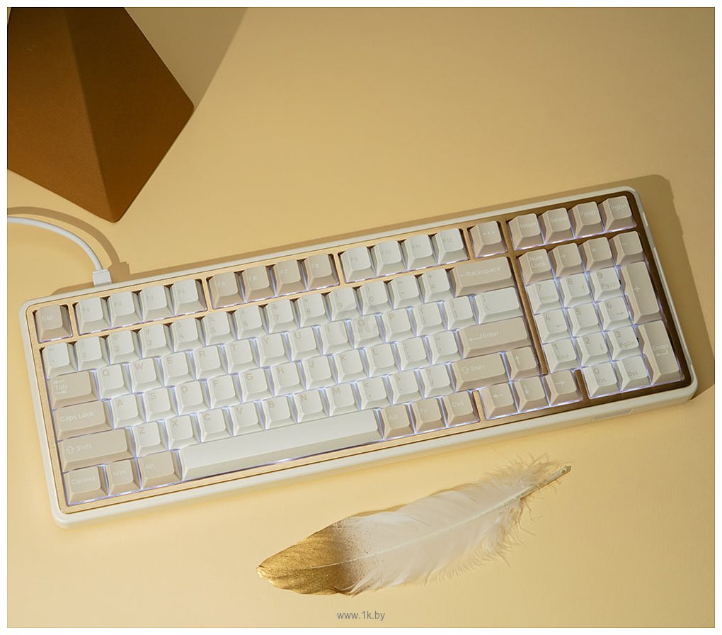 Фотографии Varmilo Minilo98 Pro Star Sand Kailh Prestige Silent (без кириллицы)