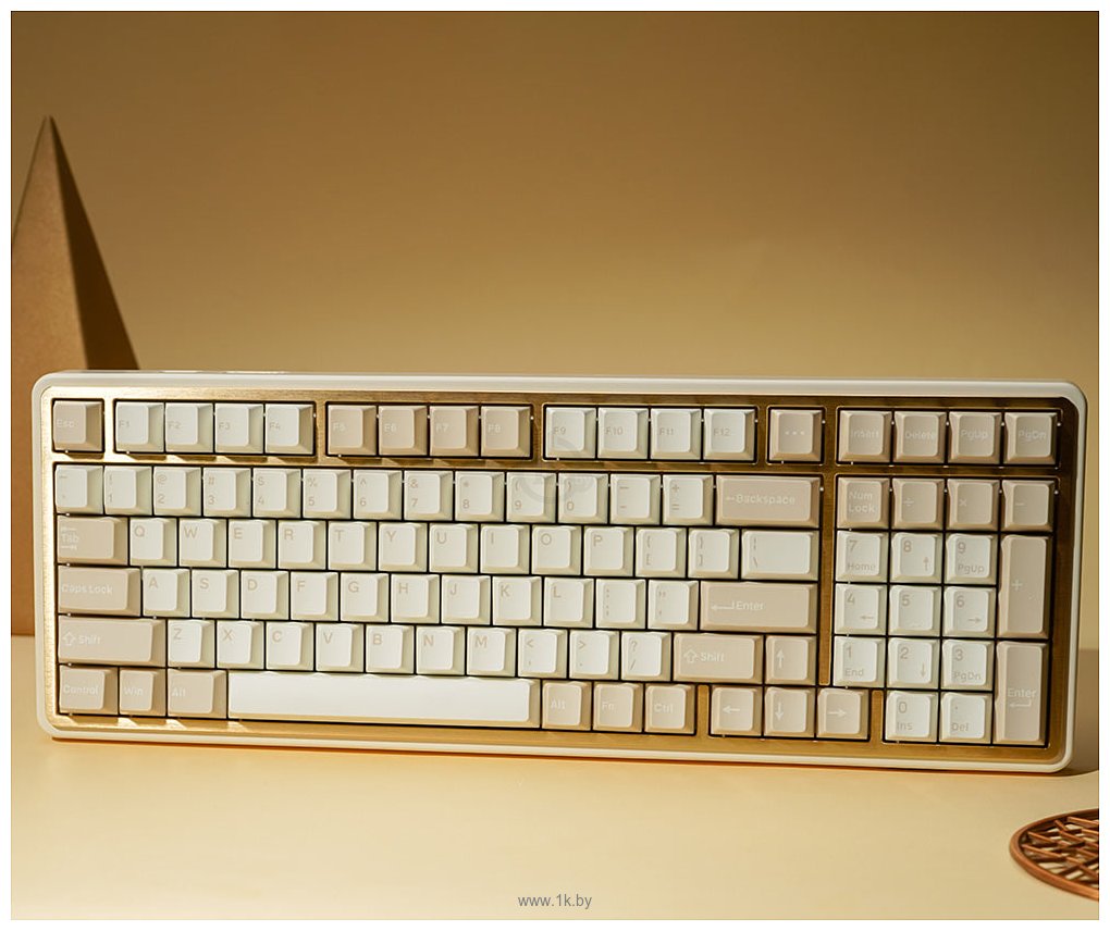 Фотографии Varmilo Minilo98 Pro Star Sand Kailh Prestige Silent (без кириллицы)