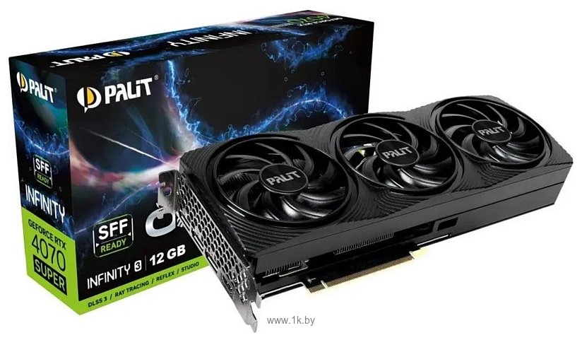 Фотографии Palit GeForce RTX 4070 Super Infinity 3 OC 12GB (NED407ST19K9-1043S)