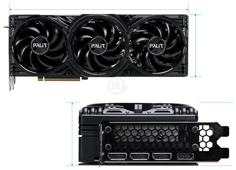 Фотографии Palit GeForce RTX 5070 GamingPro (NE75070019K9-GB2050A)