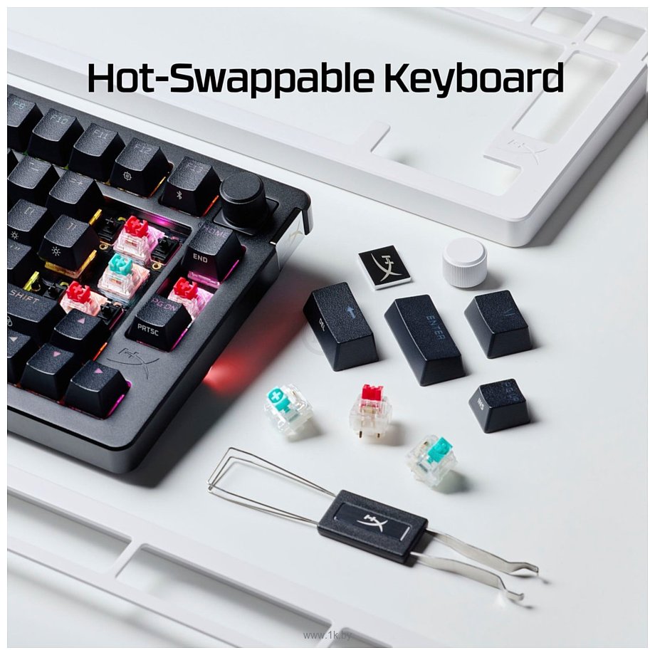 Фотографии HyperX Alloy Rise 75 Wireless HyperX Red