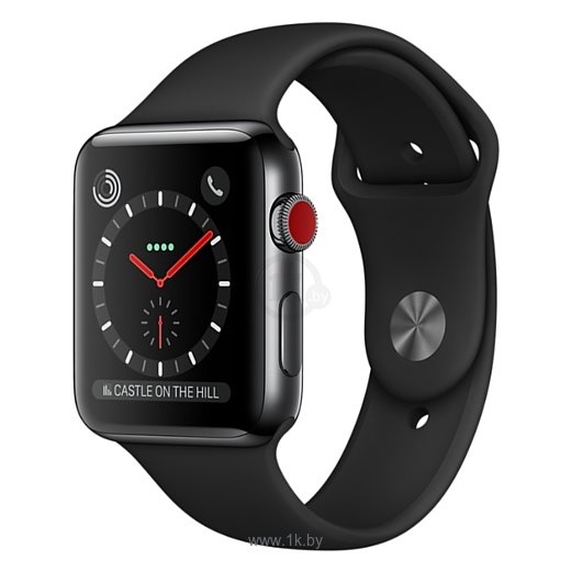 Фотографии Apple Watch Series 3 Cellular 38mm Stainless Steel Case with Sport Band