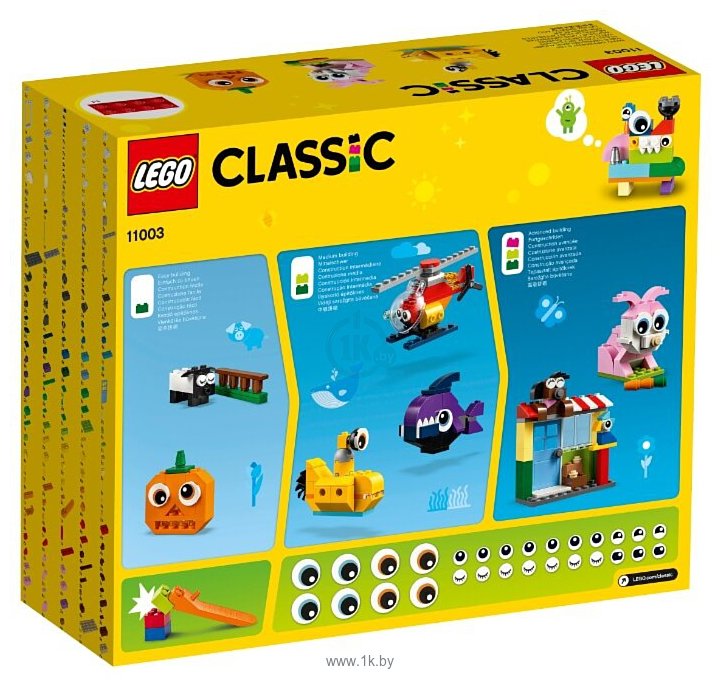 Фотографии LEGO Classic 11003 Кубики и глазки
