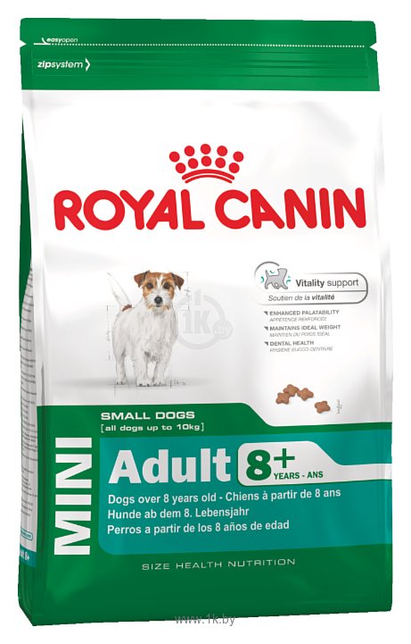 Фотографии Royal Canin (2 кг) Mini Adult 8+