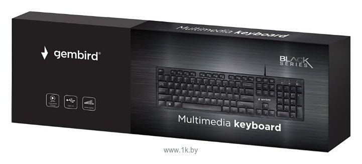 Фотографии Gembird KB-MCH-03-RU black USB