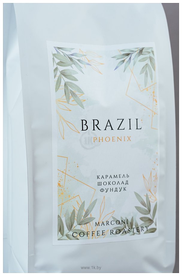 Фотографии Marconi Coffee Roasters Бразилия Феникс в зернах 500 г
