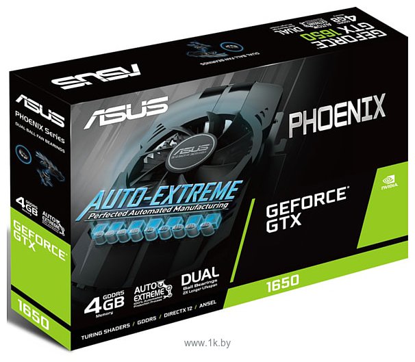 Фотографии ASUS Phoenix GeForce GTX 1650 4GB (PH-GTX1650-4G)