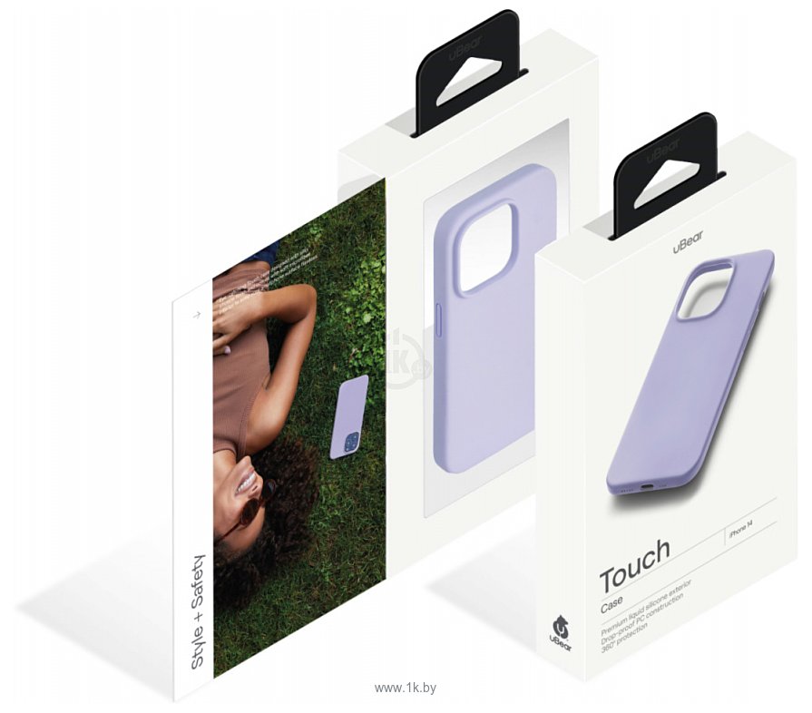 Фотографии uBear Touch Case для iPhone 14 (фиолетовый)