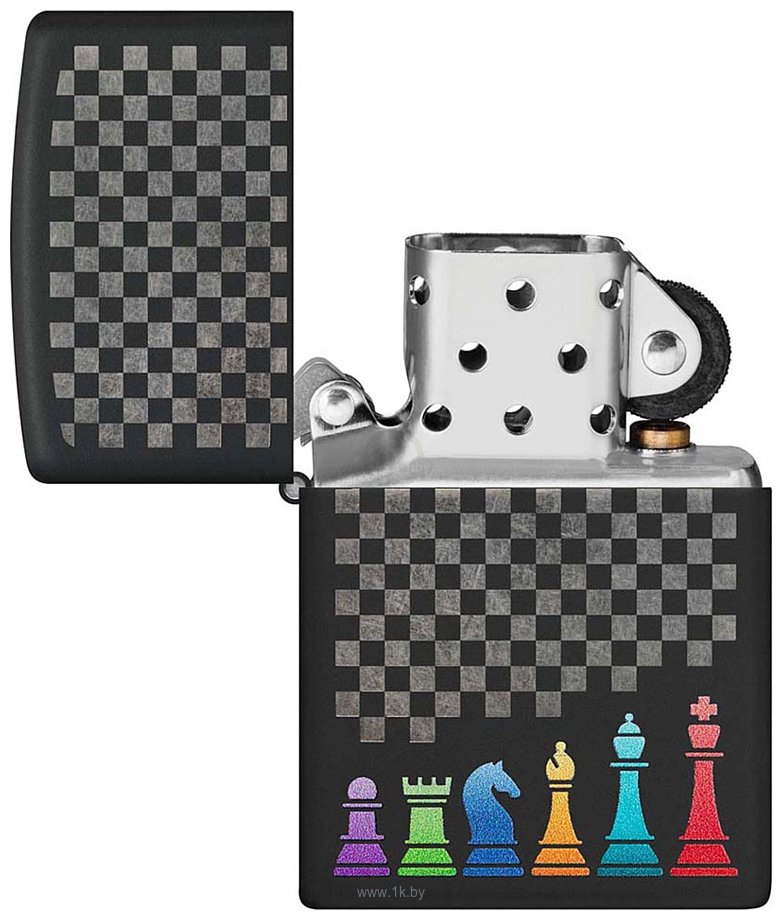 Фотографии Zippo Chess Pieces Black Matte 48662