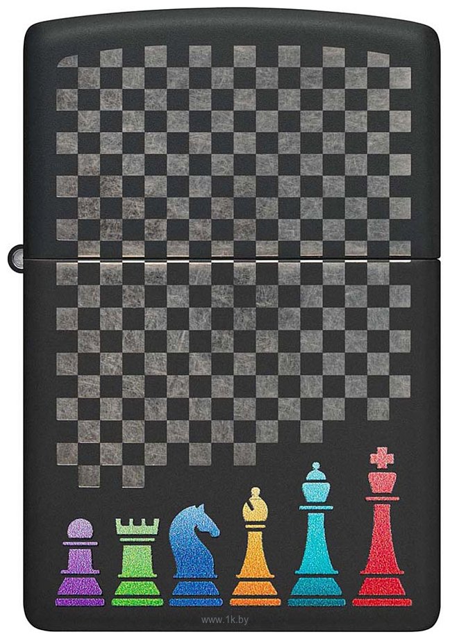 Фотографии Zippo Chess Pieces Black Matte 48662