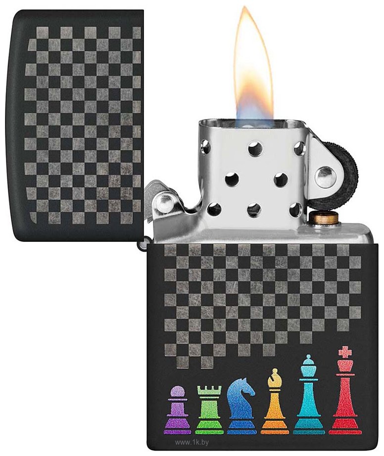 Фотографии Zippo Chess Pieces Black Matte 48662