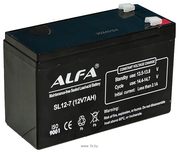Фотографии ALFA SL12-7 12V-7Ah