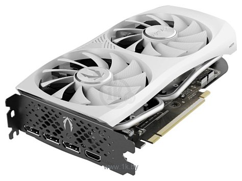 Фотографии ZOTAC GeForce RTX 4060 Ti 8GB Twin Edge OC White Edition (ZT-D40610Q-10M)