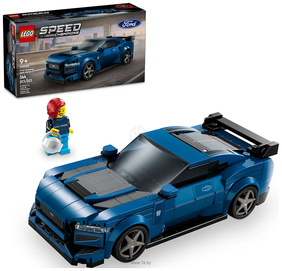 Фотографии LEGO Speed Champions 76920 Ford Mustang Dark Horse