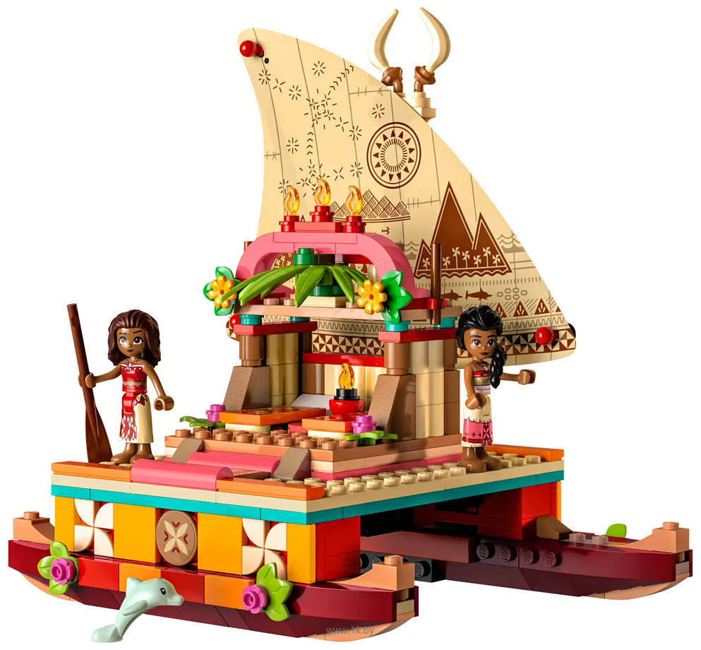 Фотографии LEGO Disney Princess 43210 Лодка-путешественник Моаны