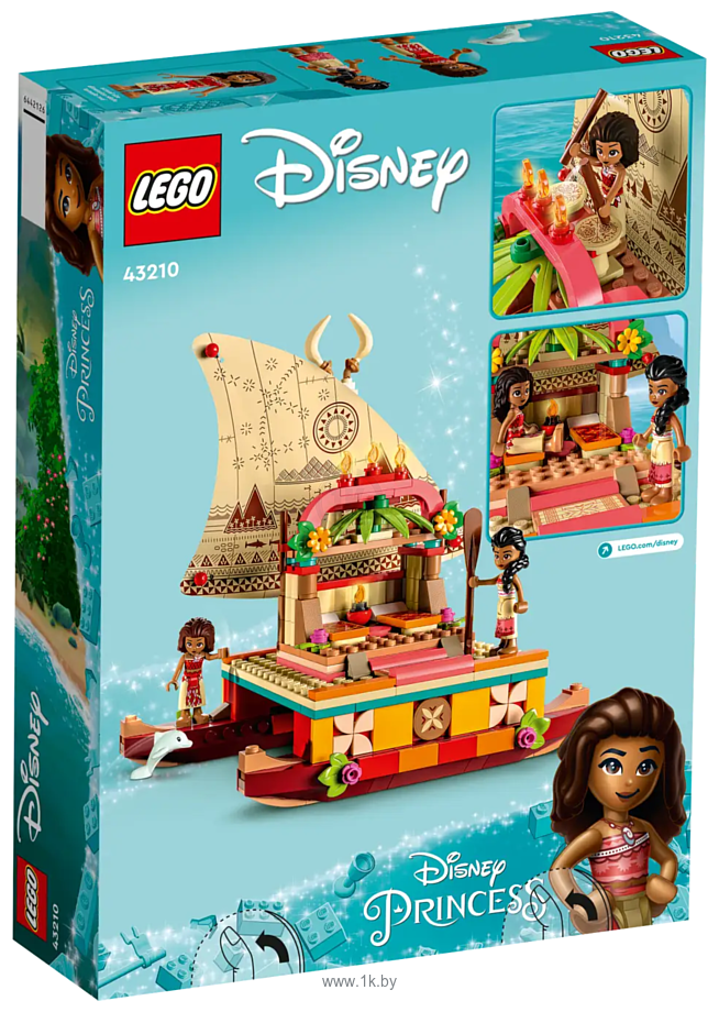 Фотографии LEGO Disney Princess 43210 Лодка-путешественник Моаны