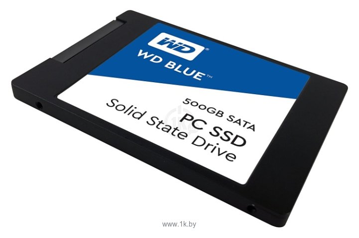 Фотографии Western Digital BLUE PC SSD 500 GB (WDS500G1B0A)