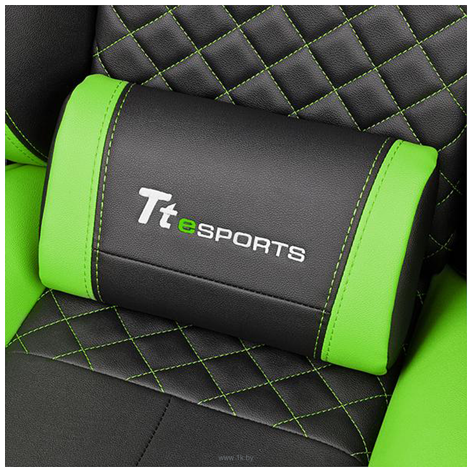 Фотографии TteSports GT Fit F100 (черный/зеленый) (GC-GTF-BGMFDL-01)