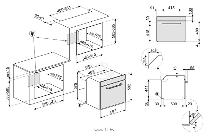 Фотографии Smeg SFP6925NPZE1