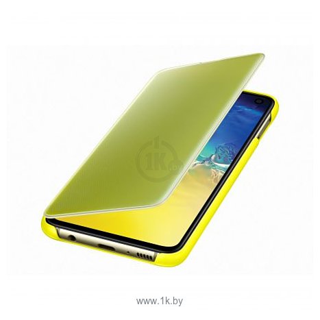 Фотографии Samsung Clear View Cover для Samsung Galaxy S10e (желтый)