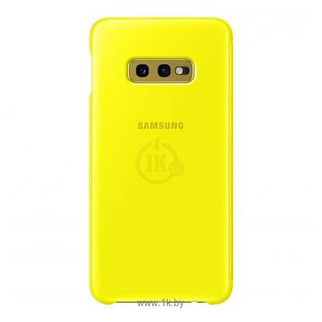 Фотографии Samsung Clear View Cover для Samsung Galaxy S10e (желтый)