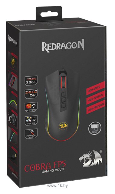 Фотографии Redragon Cobra fps RGB black USB