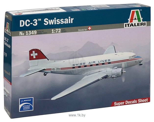 Фотографии Italeri 1349 Dc 3 Swissair