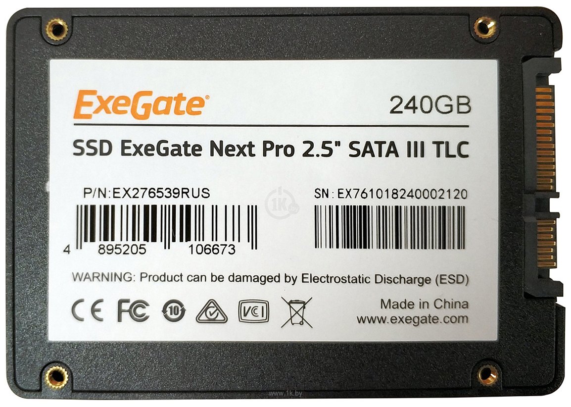 Фотографии ExeGate Next Pro 960GB EX276685RUS
