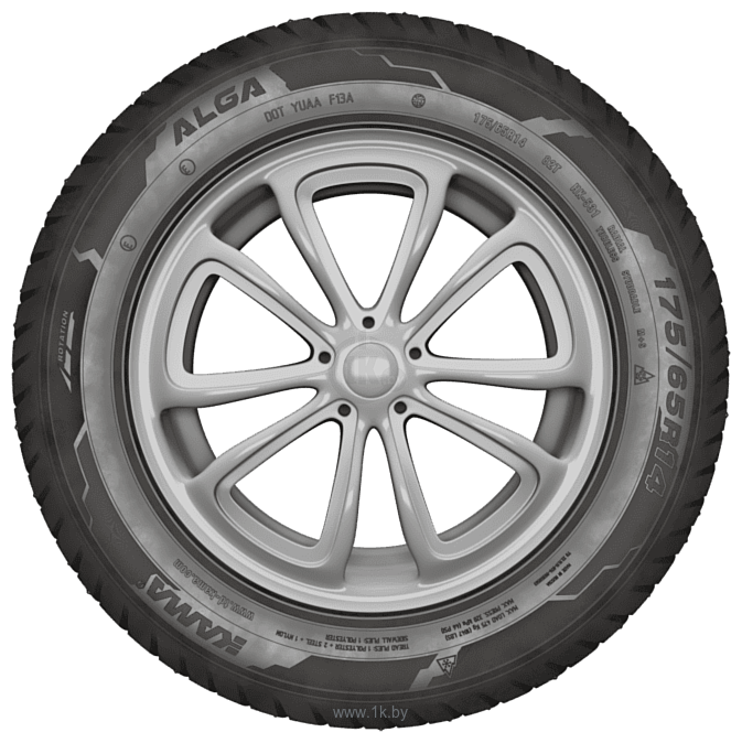 Фотографии Нижнекамскшина Кама ALGA (HK-531) 175/70 R14 84T с шипами