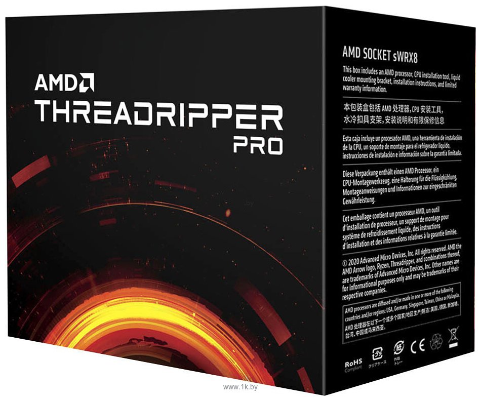 Фотографии AMD Ryzen Threadripper Pro 3955WX