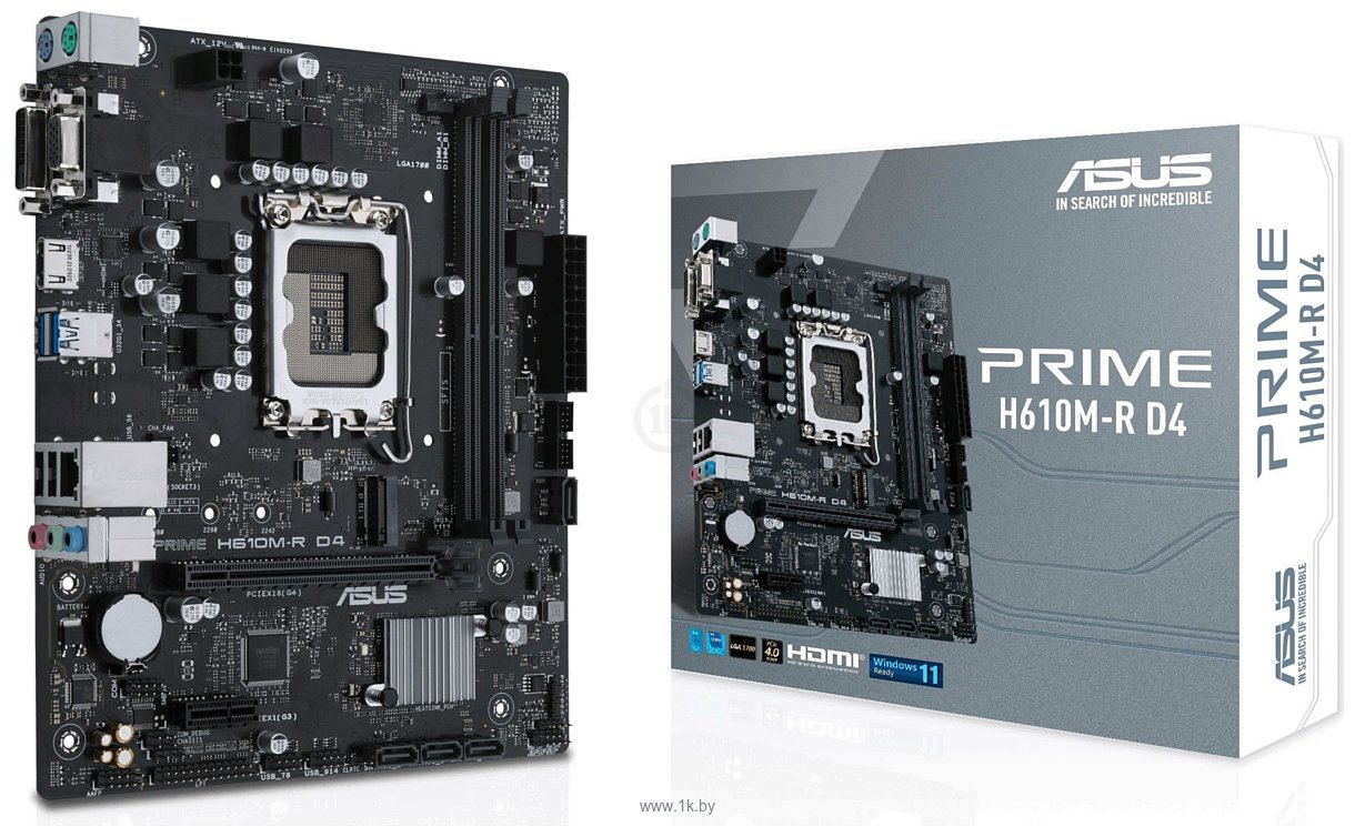 Фотографии ASUS PRIME H610M-R D4-SI