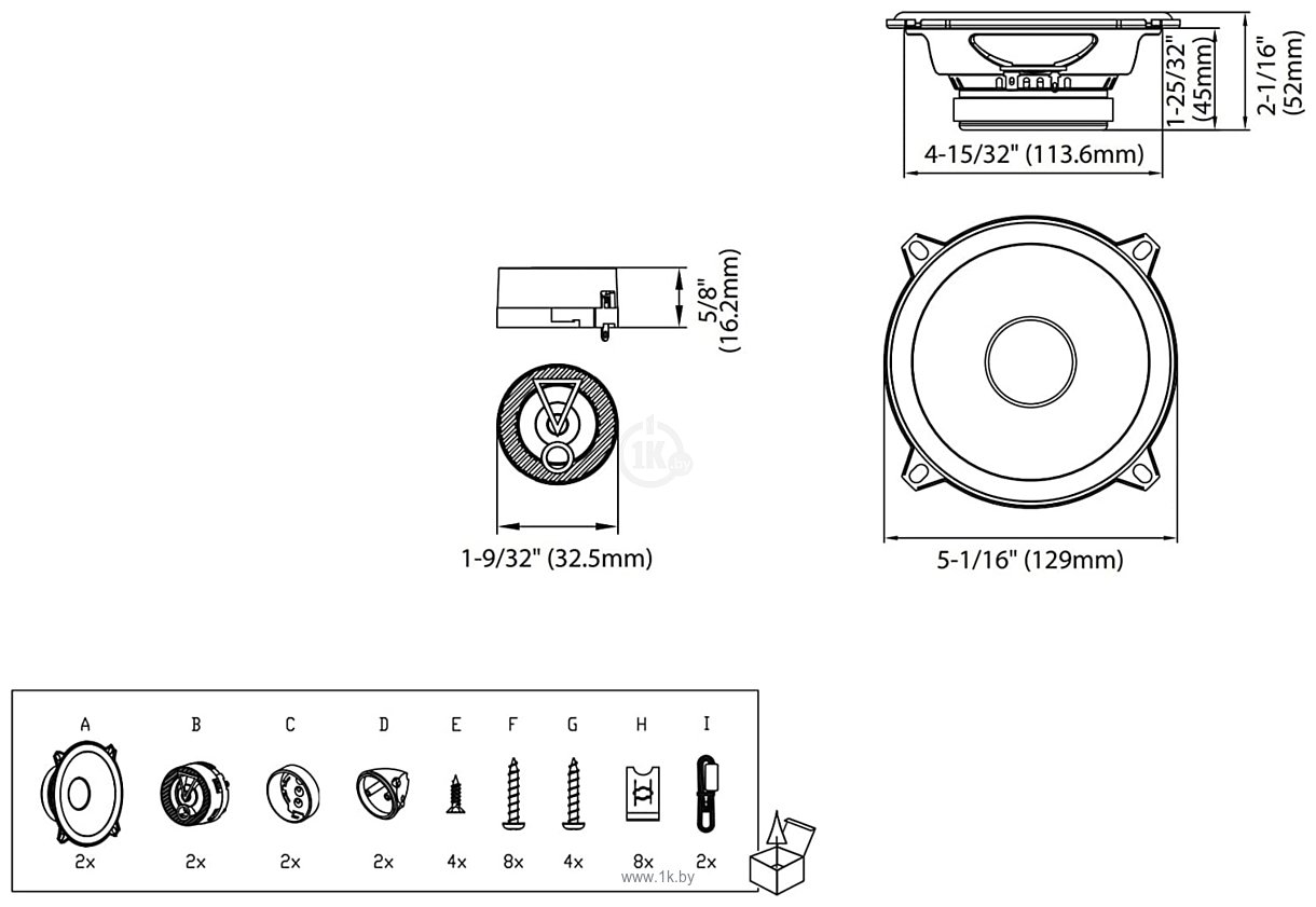 Фотографии JBL Stage3 507CF