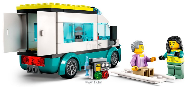 Фотографии LEGO City 60371 Центр управления спасательным транспортом