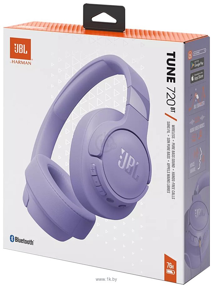 Фотографии JBL Tune 720BT (сиреневый)