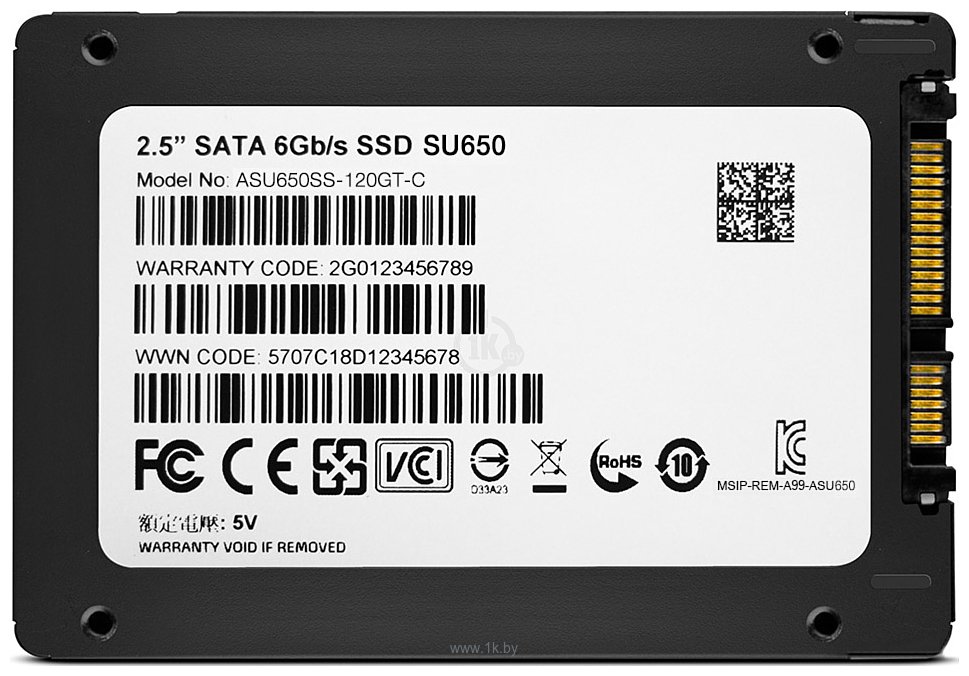 Фотографии ADATA Ultimate SU650 120GB ASU650SS-120GT-C