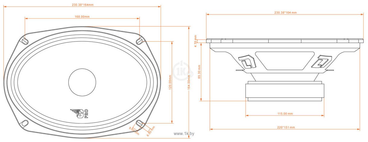 Фотографии DL Audio Gryphon Pro 69 Midbass