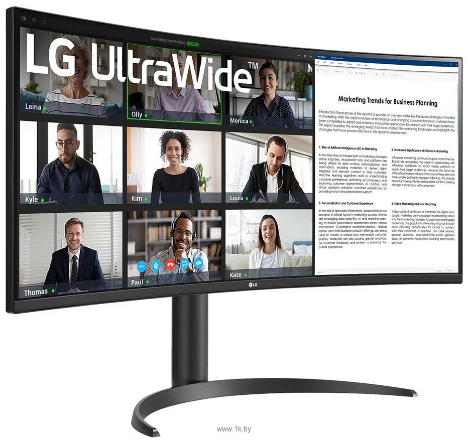Фотографии LG UltraWide 34WR55QK-B