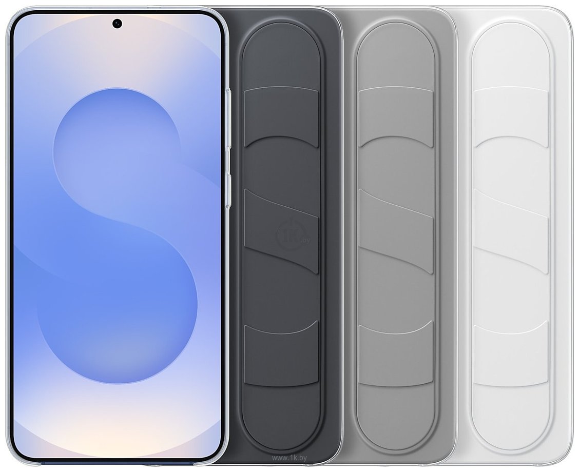 Фотографии Samsung Standing Grip Case Galaxy S25+ (белый) Фотографии Samsung Standing Grip Case Galaxy S25+ (белый)