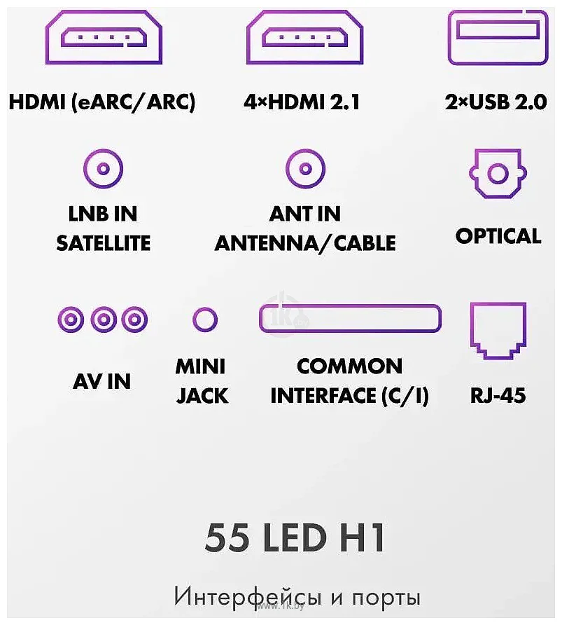 Фотографии Haier 55 LED H1