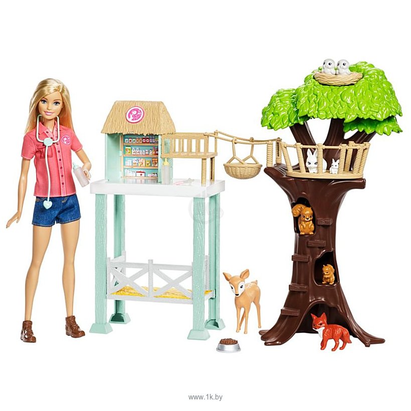 Фотографии Barbie Animal Rescuer Doll & Playset FCP78