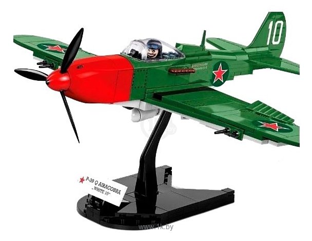 Фотографии Cobi Small Army World War II 5547 Истребитель BELL P-39 Q Airacobra