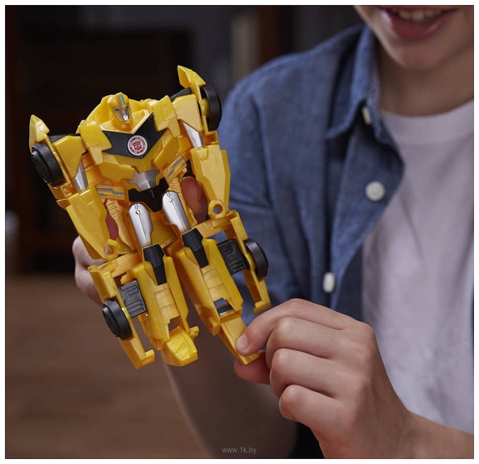 Фотографии Hasbro Transformers Роботы под прикрытием. Гирхэд-Комбайнер. Бамблби