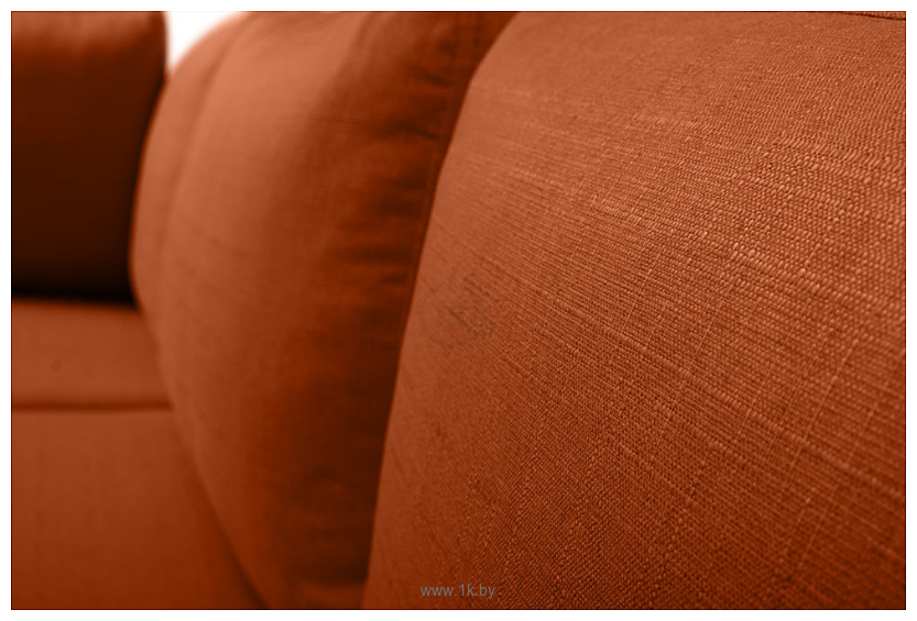 Фотографии Divan Мансберг Textile (левый, оранжевый)