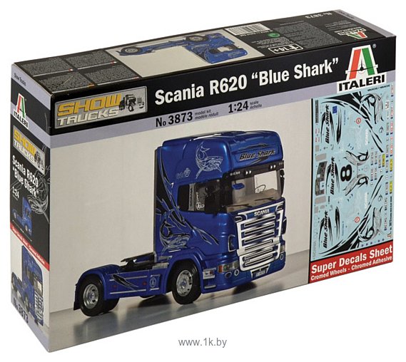 Фотографии Italeri 3873 Scania R620 Blue Shark