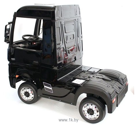 Фотографии RiverToys Mercedes-Benz Actros 4WD HL358 (черный глянец)