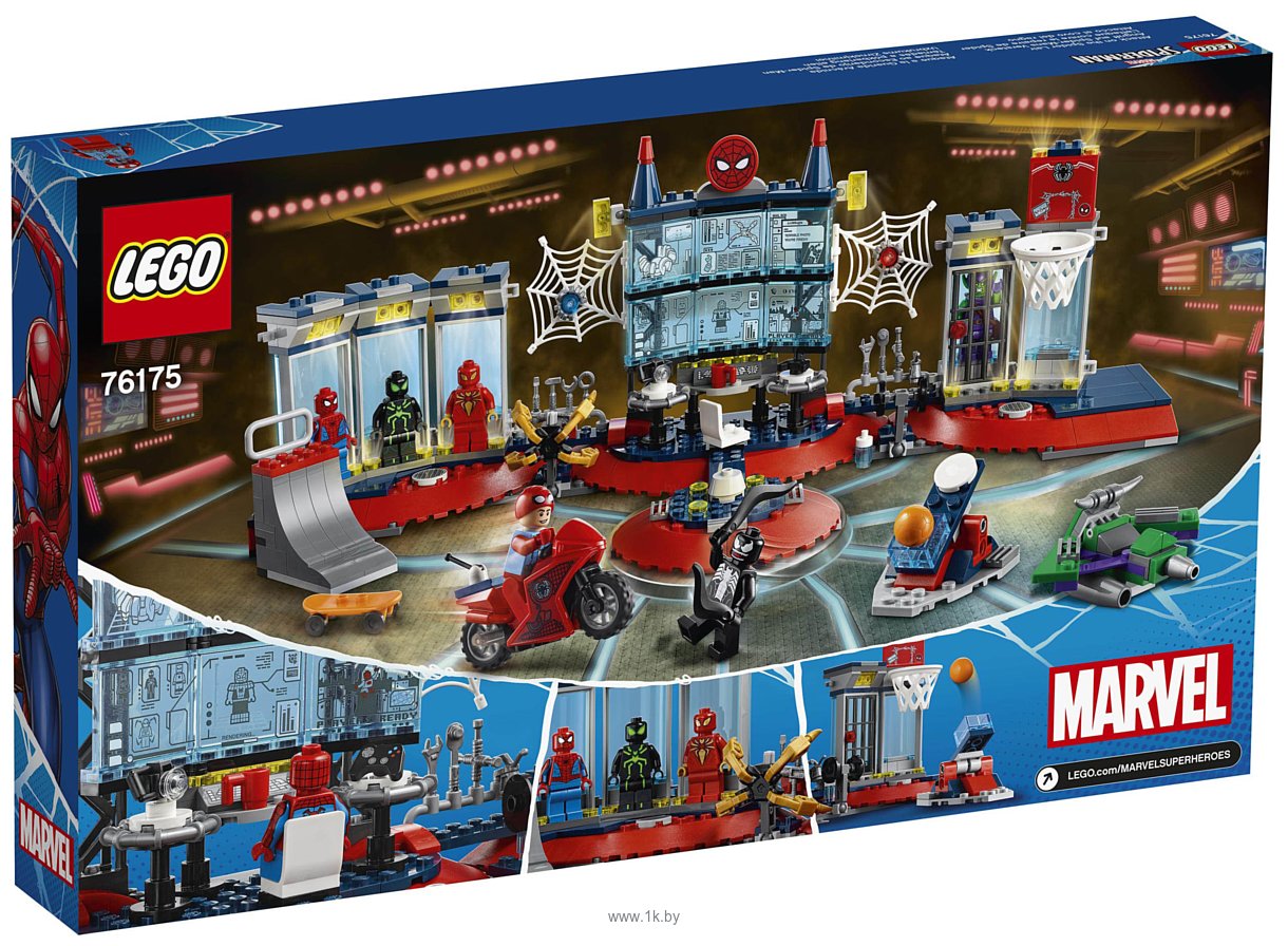 Фотографии LEGO Marvel Super Heroes 76175 Нападение на мастерскую паука