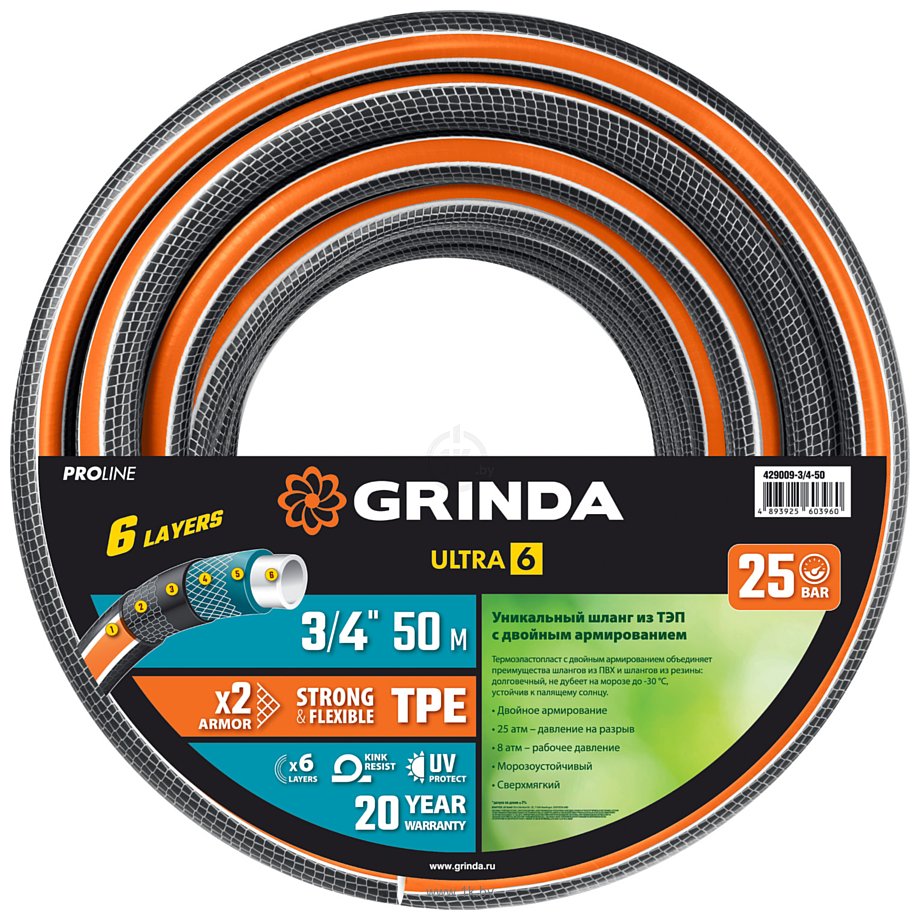 Фотографии Grinda ProLine Ultra 429009-3/4-50 (3/4", 50 м)